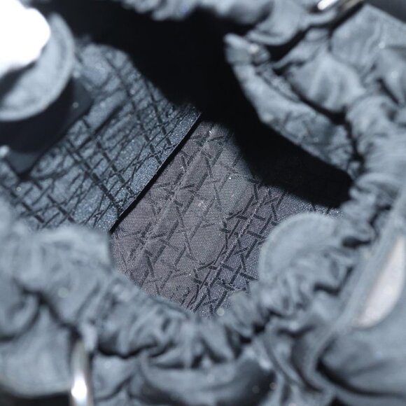 Christian Dior Black Nylon Maris Pearl Handbag - Picture 12 of 12